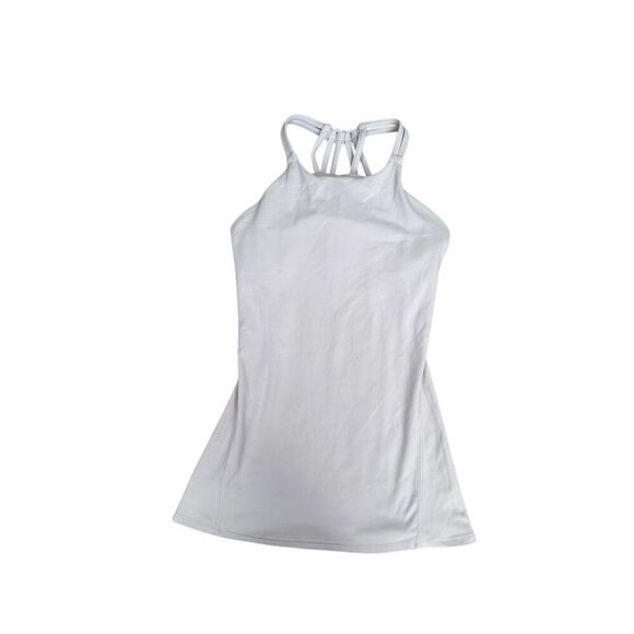 Lululemon Slide With Me Tank *Light Support For B/C Cup Porcelain Pink Size 4 - Picture 2 of 13